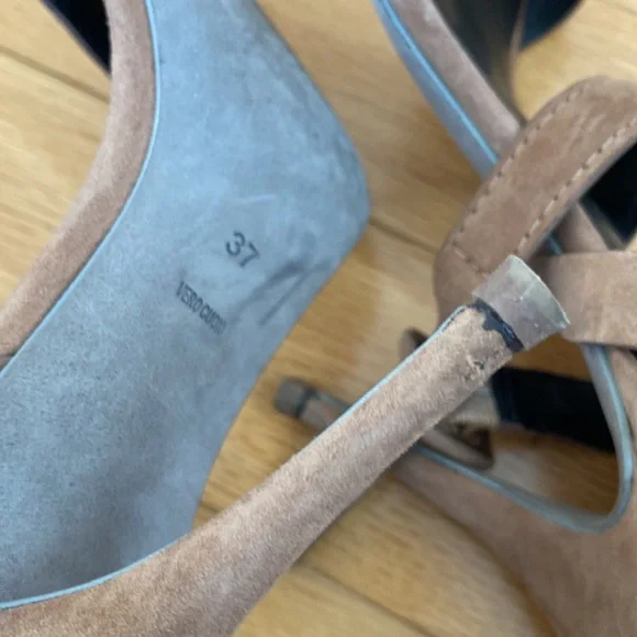 Bundle of two Alexander Wang Suede sandal green and pink size 37 - Picture 10 of 16